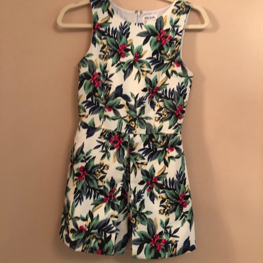 Floral romper!